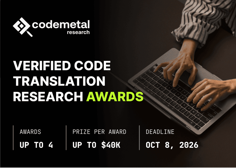 Introducing the Verified Code Translation Research Awards